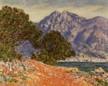Cap Martin Claude Monet Peinture à l'huile